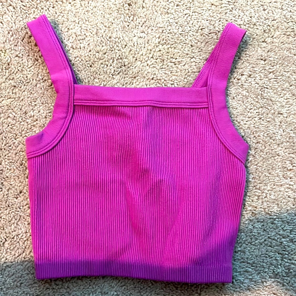 Cotton On Pink Crop Top